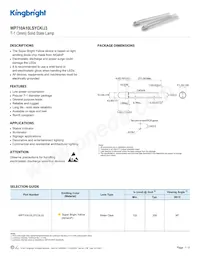 WP710A10LSYCK/J3 Datasheet Cover