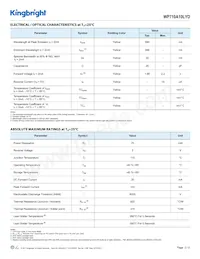 WP710A10LYD Datasheet Page 2