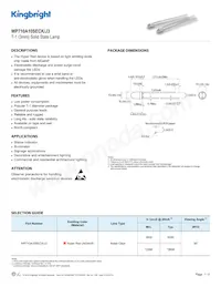 WP710A10SECK/J3 Datasheet Cover