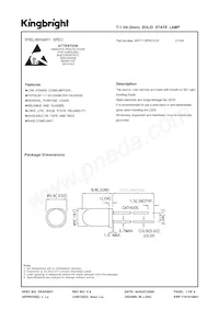 WP7113PR51C/A Datasheet Cover