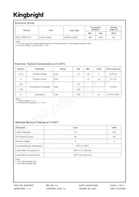 WP7113PR51C/A 데이터 시트 페이지 2