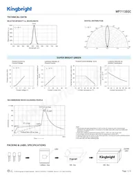 WP7113SGC Datasheet Page 3