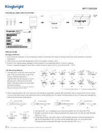 WP7113SRSGW Datasheet Pagina 4