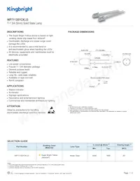 WP7113SYCK/J3 Datasheet Cover