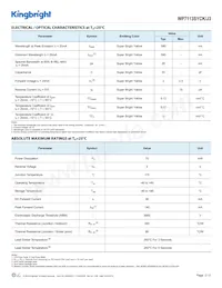 WP7113SYCK/J3 데이터 시트 페이지 2