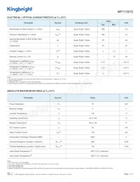 WP7113SYD數據表 頁面 2