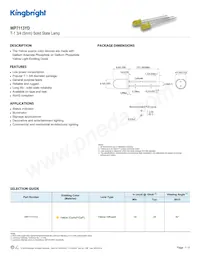 WP7113YD Datenblatt Cover