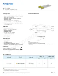 WP7113YD5V Datasheet Cover