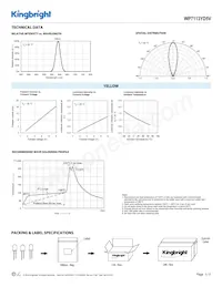 WP7113YD5V Datasheet Page 3