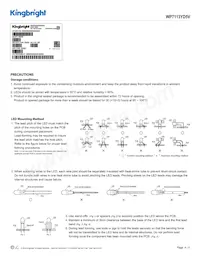 WP7113YD5V Datasheet Pagina 4