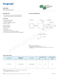 WP793GD Datenblatt Cover