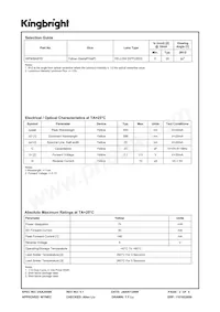 WP908A8YD Datasheet Page 2