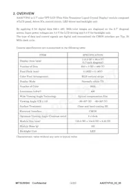 AA057VF02 Datasheet Page 4