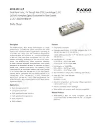 AFBR-5922ALZ Datasheet Copertura