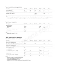 AFBR-5922ALZ Datasheet Page 7