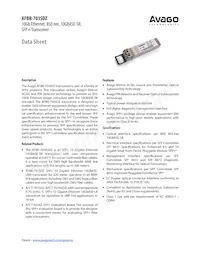 AFBR-703SDZ Datasheet Cover