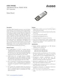 AFBR-709ASMZ Datasheet Cover