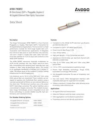 AFBR-79EBPZ Datasheet Cover