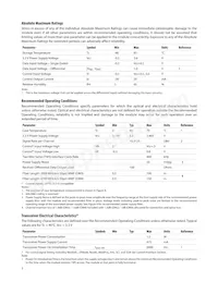 AFBR-79EIPZ Datasheet Page 5