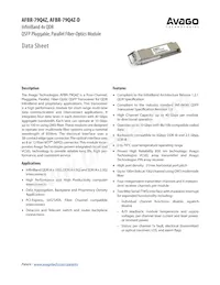 AFBR-79Q4Z-D Datasheet Cover