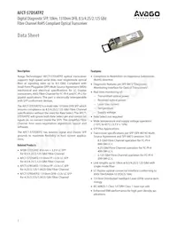 AFCT-57D5ATPZ Datasheet Cover