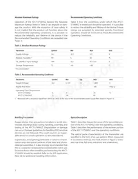 AFCT-57V6NSZ Datasheet Page 3