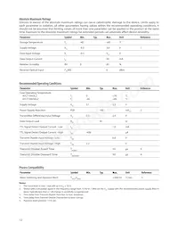 AFCT-5943LZ Datasheet Page 12