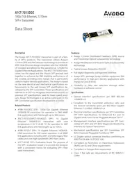AFCT-701SDDZ Datenblatt Cover