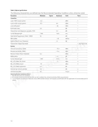 AFCT-701SDZ Datasheet Page 12