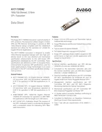 AFCT-739DMZ Datasheet Cover