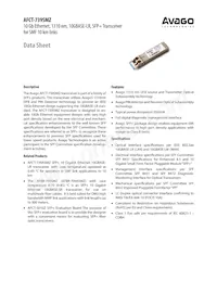 AFCT-739SMZ Datasheet Cover