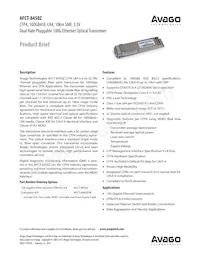 AFCT-8450Z Datasheet Cover