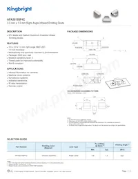 APA3010SF4C數據表 封面