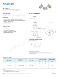 APT1608F3C Datasheet Cover