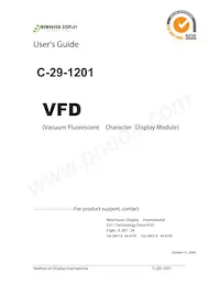 C-29-1201 Datasheet Cover