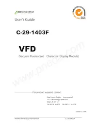 C-29-1403F Datasheet Cover