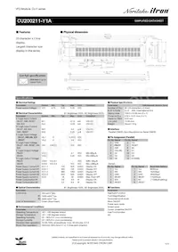 CU200211-Y1A Datasheet Cover