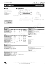 CU20024-UX3J Datasheet Copertura