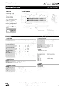 CU20029-TE200K Datasheet Cover