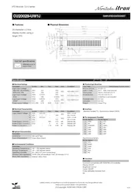 CU20029-UW1J Datasheet Cover