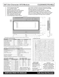 CU20049SCPB-W2J Datasheet Cover