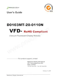 D0103MT-20-0110N數據表 封面