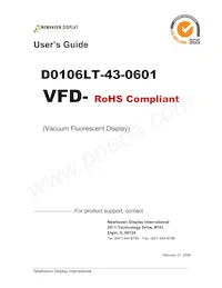 D0106LT-43-0601 Datasheet Cover