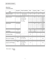 D0120SD-20-2004F數據表 頁面 3