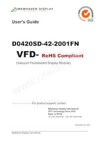 D0420SD-42-2001FN數據表 封面