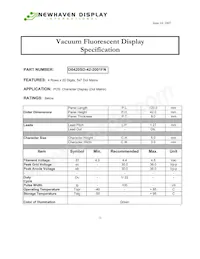 D0420SD-42-2001FN Datasheet Page 2