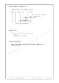 DMF-50840NF-FW-AUE-BIN Datasheet Page 16