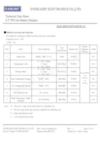 ELM-2881SURWA/S530-A2數據表 頁面 5