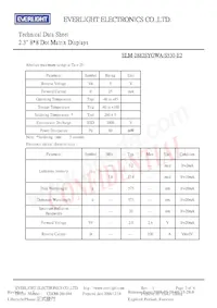 ELM-2882SYGWA/S530-E2 Datasheet Page 4