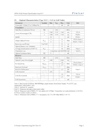 FTEN2217P1CUN-BC Datasheet Page 3